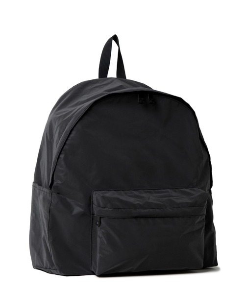 PACKING(パッキング)の「PACKING/パッキング BLACK REFLECTIVE BACKPACK(バックパック/リュック・メンズ・ブラック・F)」の7枚目の写真