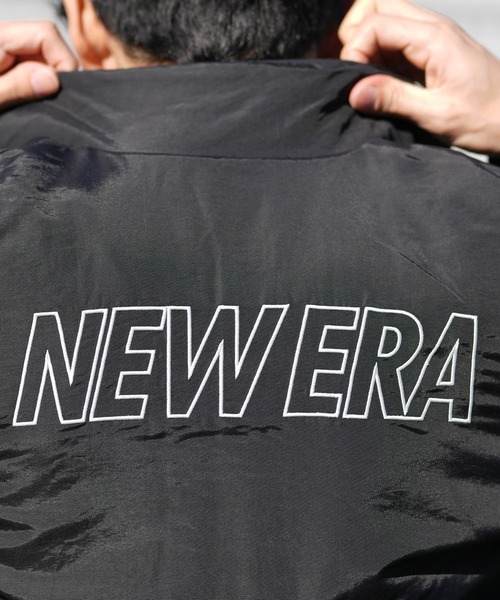 NEW ERA（ニューエラ）の「【ムラサキスポーツ限定】NEW ERA/ニューエラ FLEECE REVERACKET ジャケット 14877294/14877295（その他アウター・メンズ・ブラック×ブラック/ブラック×ホワイト・L/M/2XL/XL）」の14枚目の写真