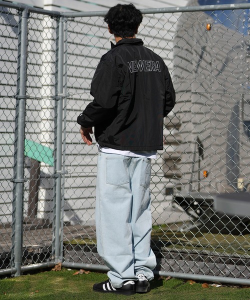 NEW ERA（ニューエラ）の「【ムラサキスポーツ限定】NEW ERA/ニューエラ FLEECE REVERACKET ジャケット 14877294/14877295（その他アウター・メンズ・ブラック×ブラック/ブラック×ホワイト・L/M/2XL/XL）」の4枚目の写真