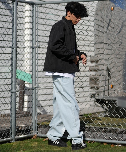 NEW ERA（ニューエラ）の「【ムラサキスポーツ限定】NEW ERA/ニューエラ FLEECE REVERACKET ジャケット 14877294/14877295（その他アウター・メンズ・ブラック×ブラック/ブラック×ホワイト・L/M/2XL/XL）」の5枚目の写真