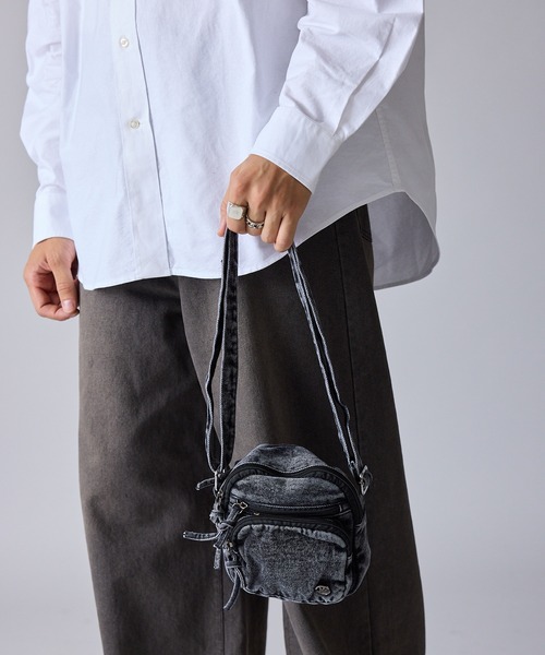 Denim Mini Shoulder Pouch / デニム ミニショルダーポシェット