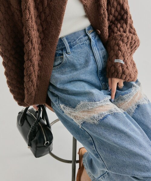 mystic（ミスティック）の「【高身長/低身長/3サイズ展開】レース切替