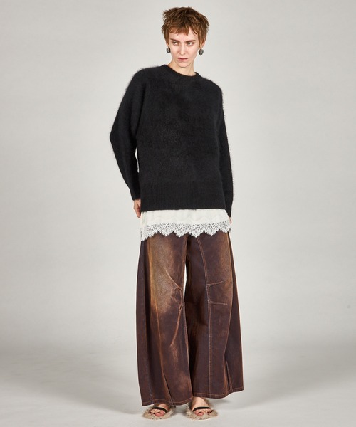 ミンク加工ニット / Mink-Processed Knit（ニット/セーター）｜PRANK