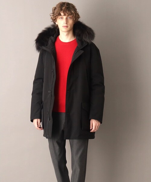 DRESSTERIOR(ドレステリア)の「【干場義雅×DRESSTERIOR】 N-3Bダウンコート(ダウンジャケット/コート・メンズ・ブラック・90/91/92)」の12枚目の写真