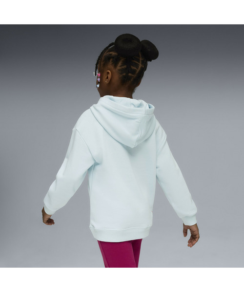 PUMA（プーマ）の「PUMA プーマ ガールズ PUMA x ハローキティ アンド フレンズ リラックスド フ（パーカー・キッズ・ライトブルー/ピンク・116/122/104/110）」の3枚目の写真