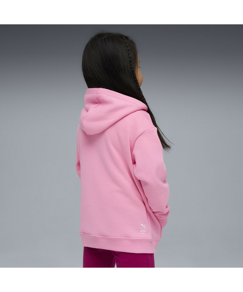 PUMA（プーマ）の「PUMA プーマ ガールズ PUMA x ハローキティ アンド フレンズ リラックスド フ（パーカー・キッズ・ライトブルー/ピンク・116/122/104/110）」の7枚目の写真