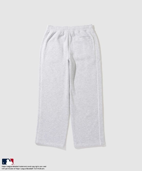 MLB(メジャーリーグベースボール)の「MLB Retro Line Wide Sweatpants/MLBレトロラインワイドスウェットパンツ(スウェットパンツ・メンズ・ブラック/ブラウン/アッシュグレー・L/M/XL)」の4枚目の写真