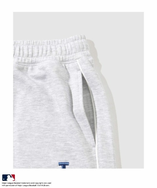 MLB(メジャーリーグベースボール)の「MLB Retro Line Wide Sweatpants/MLBレトロラインワイドスウェットパンツ(スウェットパンツ・メンズ・ブラック/ブラウン/アッシュグレー・L/M/XL)」の6枚目の写真
