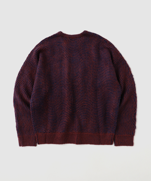 dime モヘアニット　Knit Dime - 【残り一点】Mohair Wave Knit | ACRMTSM ONLINE STORE
