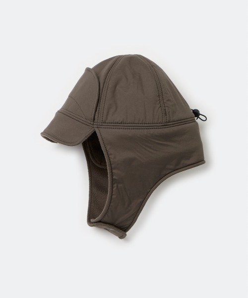 DAIWA PIER39(ダイワピア39)の「DAIWA PIER39 TECH FLEECE FLIGHT CAP BC-53025W(キャップ・メンズ・ブラック/ブラウン/チャコールグレー・FREE)」の3枚目の写真