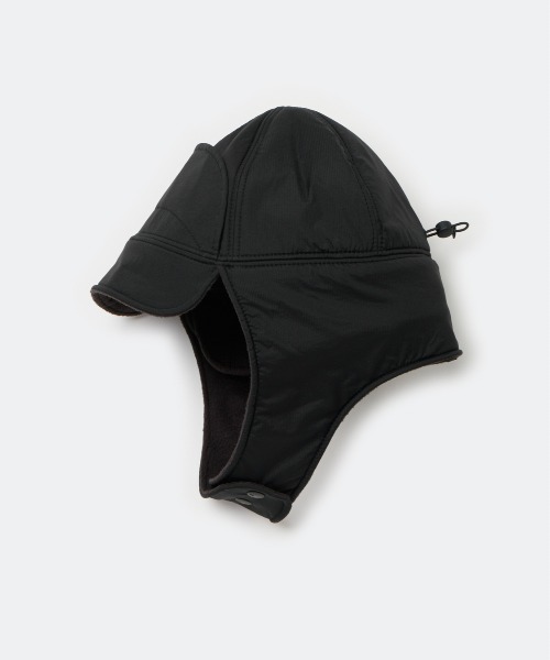 DAIWA PIER39(ダイワピア39)の「DAIWA PIER39 TECH FLEECE FLIGHT CAP BC-53025W(キャップ・メンズ・ブラック/ブラウン/チャコールグレー・FREE)」の2枚目の写真