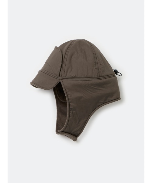 DAIWA PIER39(ダイワピア39)の「DAIWA PIER39 TECH FLEECE FLIGHT CAP BC-53025W(キャップ・メンズ・ブラック/ブラウン/チャコールグレー・FREE)」の6枚目の写真