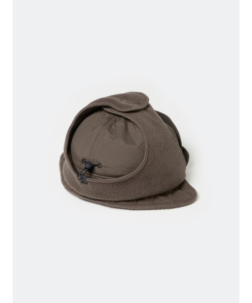 DAIWA PIER39(ダイワピア39)の「DAIWA PIER39 TECH FLEECE FLIGHT CAP BC-53025W(キャップ・メンズ・ブラック/ブラウン/チャコールグレー・FREE)」の5枚目の写真