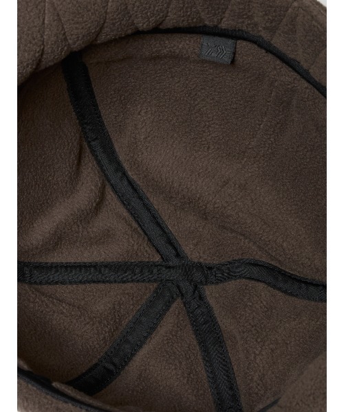 DAIWA PIER39(ダイワピア39)の「DAIWA PIER39 TECH FLEECE FLIGHT CAP BC-53025W(キャップ・メンズ・ブラック/ブラウン/チャコールグレー・FREE)」の8枚目の写真