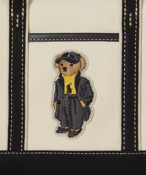 Polo ベア キャンバス ミニ ショッパー トート（トートバッグ