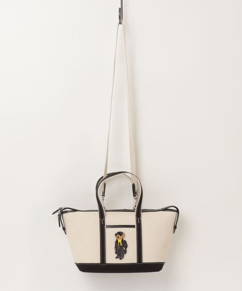 Polo ベア キャンバス ミニ ショッパー トート（トートバッグ）｜POLO