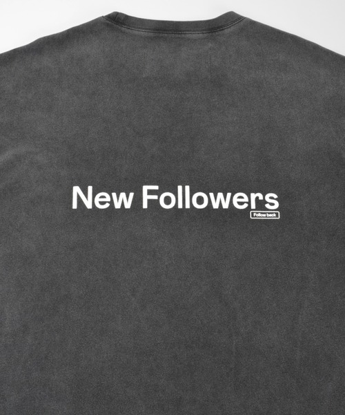 SUPERTHANKS(スーパーサンクス)の「<ピグメント加工>バックプリント ロングTシャツ/Pigment dyed Print L/S T-shirt(Tシャツ/カットソー・メンズ・ブラック/ライトグレー/ライトブラック・S/M/L)」の21枚目の写真