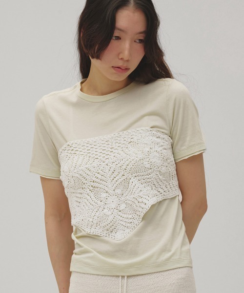 TODAYFUL(トゥデイフル)の「Crochet Lace Scarf(バンダナ/スカーフ・レディース・キナリ/ブラック・FREE)」の14枚目の写真