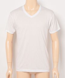 OUTDOOR PRODUCTS（アウトドアプロダクツ）の「【OUTDOOR/アウトドア】1P V首Tシャツ/ブイネック 半袖 ユニセックス カットソー 無地 シンプル インナー（インナーウェア/肌着・メンズ）」