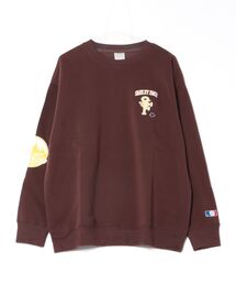 裏起毛ワイドシルエットトレーナー