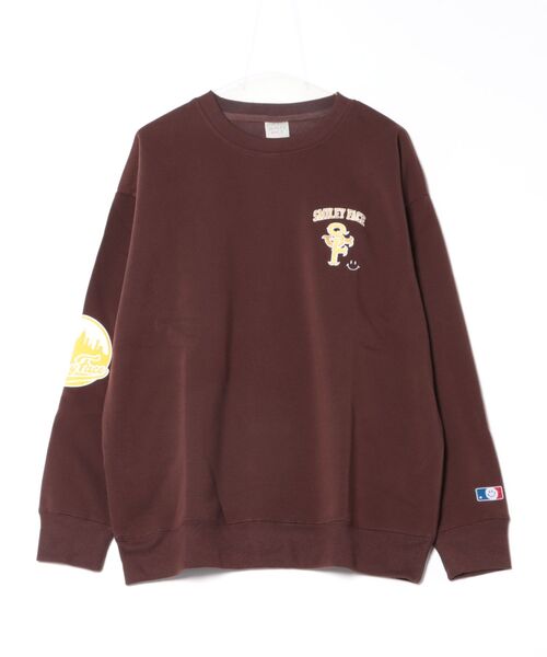 トレーナー セール】裏起毛ワイドシルエットトレーナー（スウェット）｜8(eight