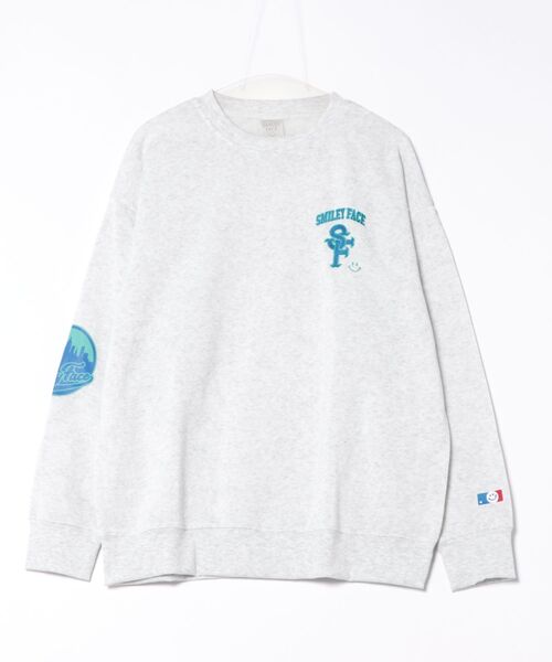 セール】裏起毛ワイドシルエットトレーナー（スウェット）｜8(eight