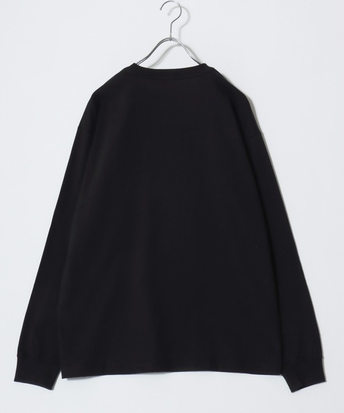 COLEMAN（コールマン）の「2025AW Coleman/コールマン ランタンワンポイント刺繍/ランタンバックプリント ポケット付 ロングスリーブTシャツ レディース メンズ（Tシャツ/カットソー・メンズ・オフホワイト/ブラック/ホワイト系その他/ネイビー・M/L/LL）」の8枚目の写真