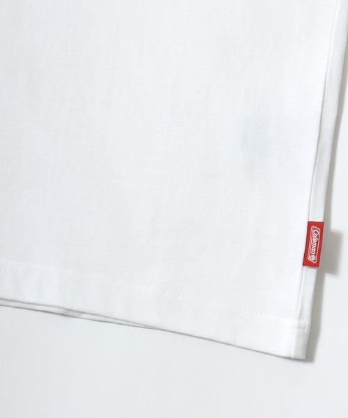 COLEMAN（コールマン）の「2025AW Coleman/コールマン ランタンワンポイント刺繍/ランタンバックプリント ポケット付 ロングスリーブTシャツ レディース メンズ（Tシャツ/カットソー・メンズ・オフホワイト/ブラック/ホワイト系その他/ネイビー・M/L/LL）」の16枚目の写真