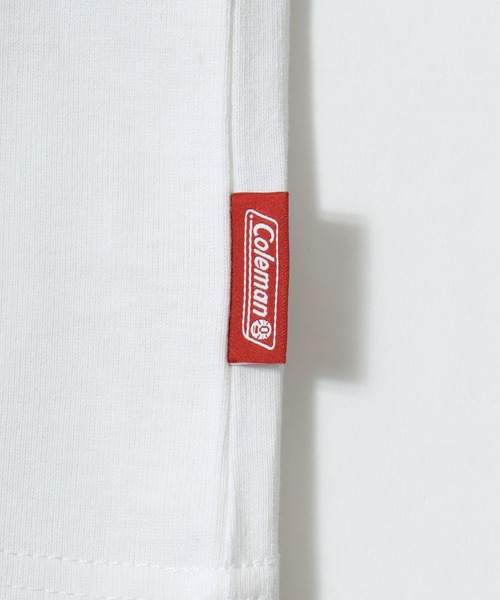 COLEMAN（コールマン）の「2025AW Coleman/コールマン ランタンワンポイント刺繍/ランタンバックプリント ポケット付 ロングスリーブTシャツ レディース メンズ（Tシャツ/カットソー・メンズ・オフホワイト/ブラック/ホワイト系その他/ネイビー・M/L/LL）」の17枚目の写真