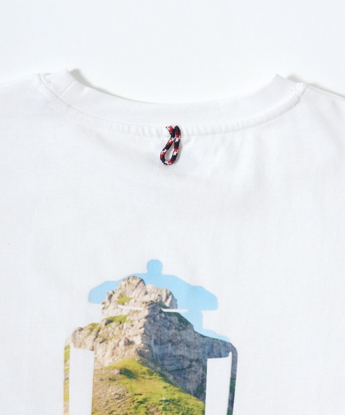 COLEMAN（コールマン）の「2025AW Coleman/コールマン ランタンワンポイント刺繍/ランタンバックプリント ポケット付 ロングスリーブTシャツ レディース メンズ（Tシャツ/カットソー・メンズ・オフホワイト/ブラック/ホワイト系その他/ネイビー・M/L/LL）」の14枚目の写真