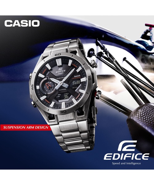 EDIFICE(CASIO)(エディフィス)の「SOSPENSIONE / タフソーラー / ECB-2300YD-1AJF(アナログ腕時計・メンズ・ブラック×シルバー・FREE)」の11枚目の写真