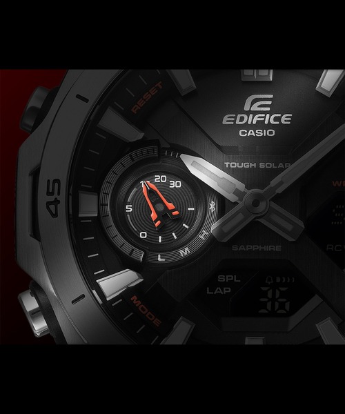 EDIFICE(CASIO)(エディフィス)の「SOSPENSIONE / タフソーラー / ECB-2300YD-1AJF(アナログ腕時計・メンズ・ブラック×シルバー・FREE)」の7枚目の写真