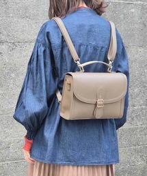 ラウンド3Wayサッチェルバッグ