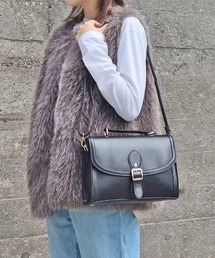 ラウンド3Wayサッチェルバッグ