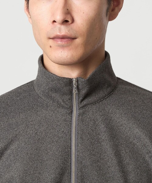 green label relaxing（グリーンレーベルリラクシング）の「WONDER CLOTH ハーフジップ プルオーバー -ストレッチ-（Tシャツ/カットソー・メンズ・グレー/ダークブラウン/ダークグレー・S/M/L/XL）」の15枚目の写真