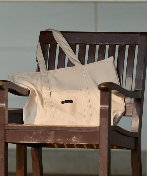 URBAN RESEARCH Sonny Label(アーバンリサーチサニーレーベル)の「OOPS トートバッグ(トートバッグ・メンズ・ベージュ系その他/ブラック・ONE)」の1枚目の写真