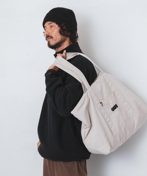 URBAN RESEARCH Sonny Label(アーバンリサーチサニーレーベル)の「OOPS トートバッグ(トートバッグ・メンズ・ベージュ系その他/ブラック・ONE)」の7枚目の写真