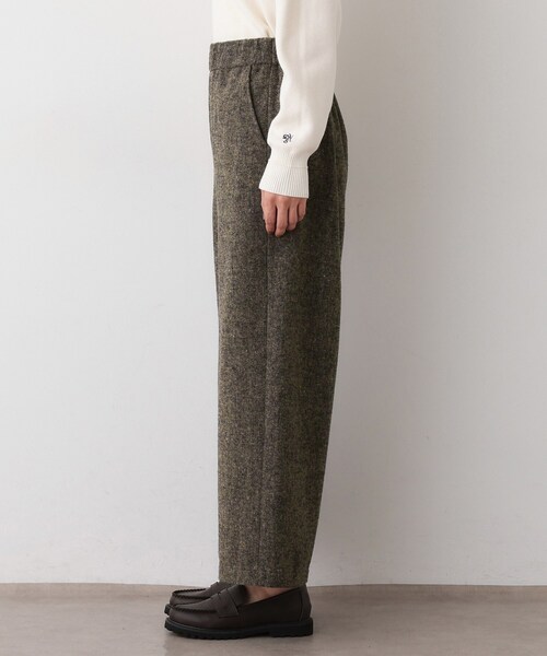 Dessin(デッサン)の「【洗える/後ろゴム】ツイードワイドパンツ(その他パンツ・レディース・グレー系4/ブラック系4/ブラウン系その他5・00/01/02/03)」の17枚目の写真