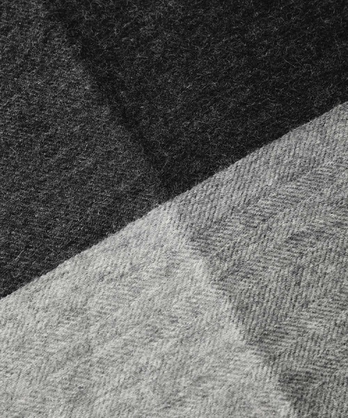 TAKEO KIKUCHI(タケオキクチ)の「【洗えるカシミヤ】 ピュアカシミヤ 4面パネルマフラー(マフラー・メンズ・ブルー系4/ブラック系4/ワイン系1/モスグリーン系4/ネイビー系4/グレー系4/ダークブラウン系4/オレンジ系その他5・00)」の13枚目の写真