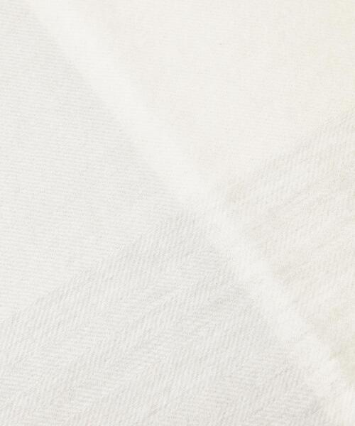 TAKEO KIKUCHI(タケオキクチ)の「【洗えるカシミヤ】 ピュアカシミヤ 4面パネルマフラー(マフラー・メンズ・ブルー系4/ブラック系4/ワイン系1/モスグリーン系4/ネイビー系4/グレー系4/ダークブラウン系4/オレンジ系その他5・00)」の15枚目の写真