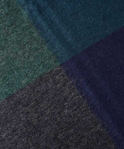 TAKEO KIKUCHI(タケオキクチ)の「【洗えるカシミヤ】 ピュアカシミヤ 4面パネルマフラー(マフラー・メンズ・ブルー系4/ブラック系4/ワイン系1/モスグリーン系4/ネイビー系4/グレー系4/ダークブラウン系4/オレンジ系その他5・00)」の19枚目の写真