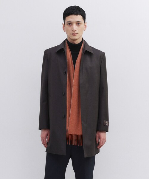 TAKEO KIKUCHI(タケオキクチ)の「【洗えるカシミヤ】 ピュアカシミヤ 4面パネルマフラー(マフラー・メンズ・ブルー系4/ブラック系4/ワイン系1/モスグリーン系4/ネイビー系4/グレー系4/ダークブラウン系4/オレンジ系その他5・00)」の20枚目の写真
