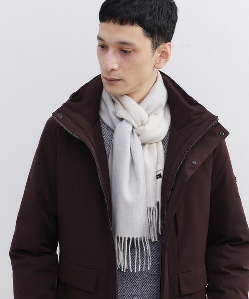 セール】【洗えるカシミヤ】ピュアカシミヤ 4面パネルマフラー