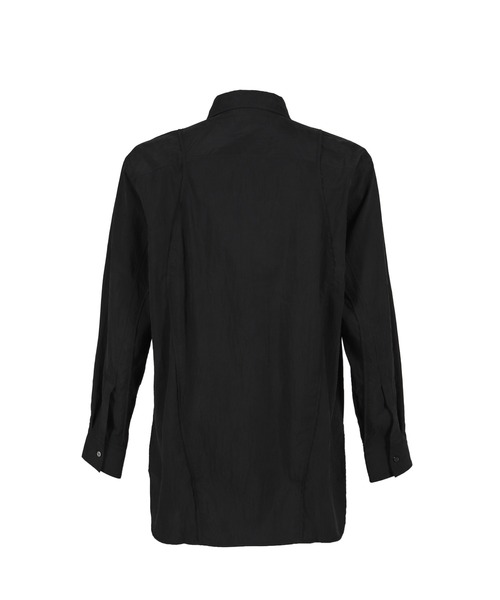 Wizzard（ウィザード）の「SPLIT CUT SHIRT（シャツ/ブラウス・メンズ・ブラック・2/3）」の2枚目の写真