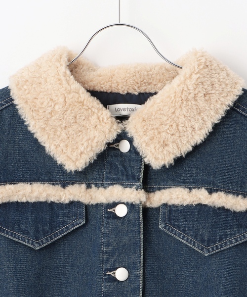 LOVETOXIC（ラブトキシック）の「裏キルトデニムセットアップ（セットアップ・キッズ・ネイビー・M:150cm/S:140cm/L:160cm）」の10枚目の写真