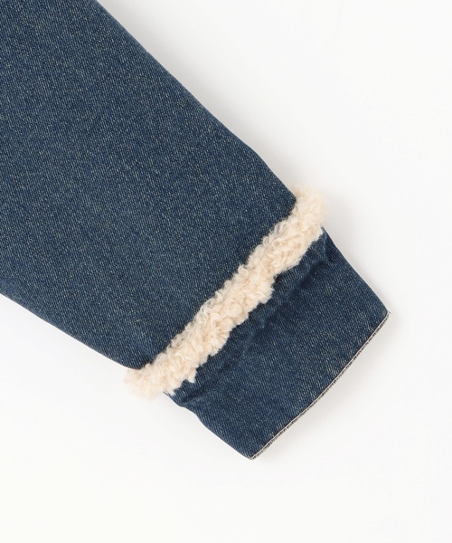 LOVETOXIC（ラブトキシック）の「裏キルトデニムセットアップ（セットアップ・キッズ・ネイビー・M:150cm/S:140cm/L:160cm）」の8枚目の写真