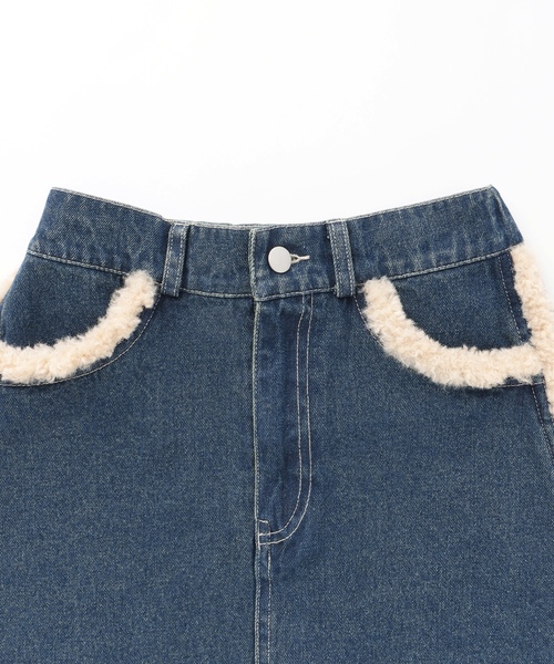 LOVETOXIC（ラブトキシック）の「裏キルトデニムセットアップ（セットアップ・キッズ・ネイビー・M:150cm/S:140cm/L:160cm）」の6枚目の写真