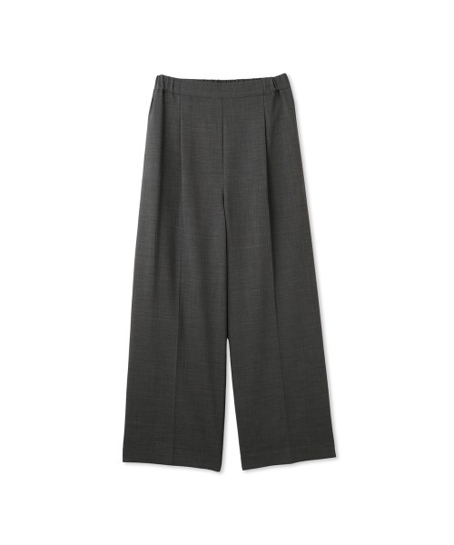 QUEENS COURT（クイーンズコート）の「ナチュレッチセンタープレスワイドパンツ≪手洗い可能≫（その他パンツ・レディース・ダークグレー/ブラック・L/M）」の14枚目の写真