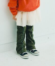 p.premier | 【ジュニア対応】配色メロウストレッチニットコールパンツ(その他パンツ)