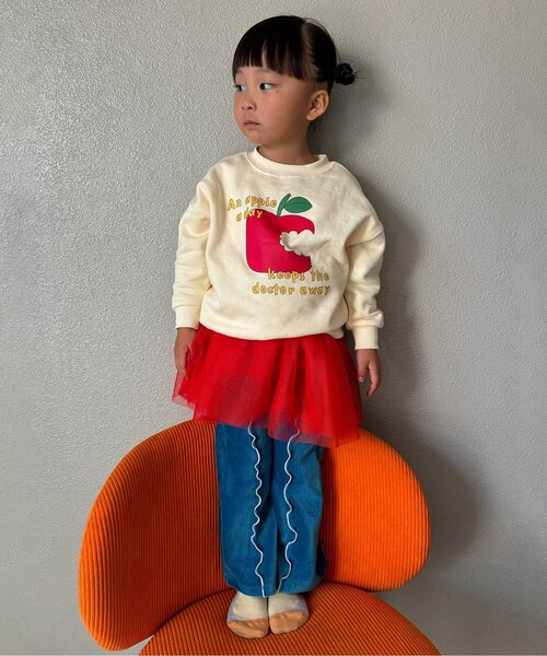 p.premier(ピードットプルミエ)の「【ジュニア対応】配色メロウストレッチニットコールパンツ(その他パンツ・キッズ・ブルー/ブラック/カーキ/レッド・80/90/100/110/120/130/140)」の15枚目の写真